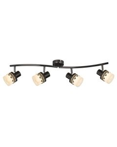 Rabalux Spot rasveta Lacey E14 4x MAX 40W crna (5344) - 5344