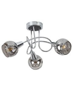 Rabalux Plafonjera Tamara E14 3x MAX 40W hrom (5348) - 5348