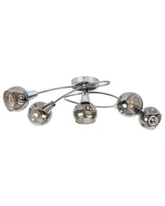 Rabalux Plafonjera Tamara E14 5x MAX 40W hrom (5349) - 5349
