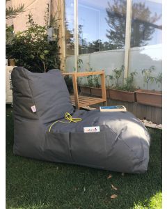 ATELIER DEL SOFA Baštenski lazy beg Daybed, siva