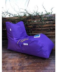 ATELIER DEL SOFA Baštenski lazy bag Daybed, ljubičasta