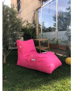 ATELIER DEL SOFA Baštenski lazy bag Daybed, pink