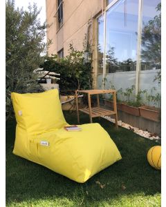 ATELIER DEL SOFA Baštenski lazy bag Daybed, žuta