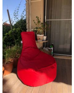 ATELIER DEL SOFA Baštenski lazy bag Aktif, crvena