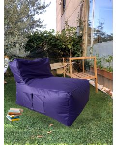 ATELIER DEL SOFA Baštenski lazy bag Xxl Sedir, ljubičasta