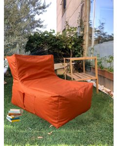 ATELIER DEL SOFA Baštenski lazy bag Xxl Sedir, narandžasta