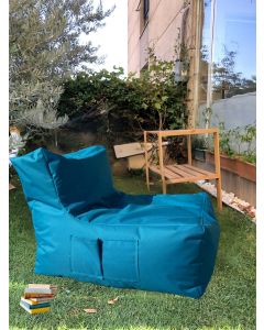 ATELIER DEL SOFA Baštenski lazy bag Xxl Sedir, tirkizna