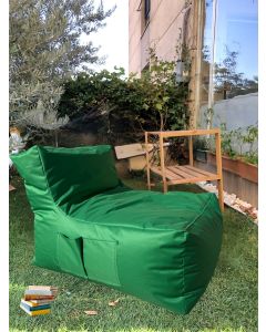 ATELIER DEL SOFA Baštenski lazy bag Xxl Sedir, zelena
