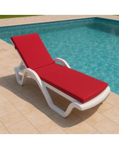 ATELIER DEL SOFA Jastuk za ležaljku Sunny, crvena