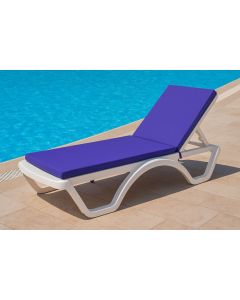 ATELIER DEL SOFA Jastuk za ležaljku Sunny, ljubičasta