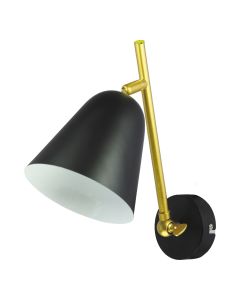RABALUX Zidna lampa Alder crna E14 40W - 5375