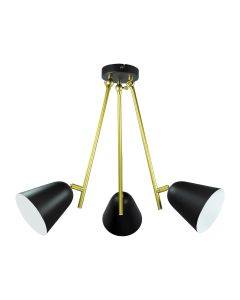 RABALUX Visilica Alder crna, E14 40W - 5376