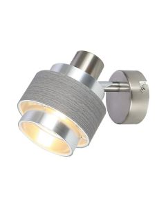 Rabalux Spot rasveta Basil E14 1X MAX 10W brušeni hrom (5379) - 5379