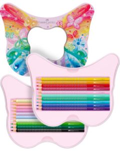 FABER CASTELL Drvene bojice1/20 grip sparkle 201971 leptir - G198
