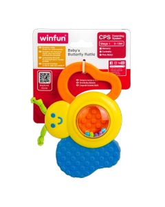 WINFUN Zvečka glodalica Leptir 000183-NI - 53985-1