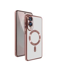 Maska za Samsung S937B Galaxy S25 Edge roze Magsafe Lux