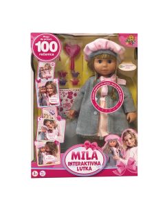 MILLA Interaktivna lutka Mila 100 rečenica - 54-41064