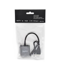 KETTZ Konvertor HDMI na VGA M/F HV-4500 - 54-999