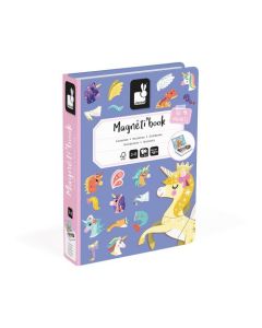 JANOD Kutija sa magnetima Magnetibook jednorozi - J02584