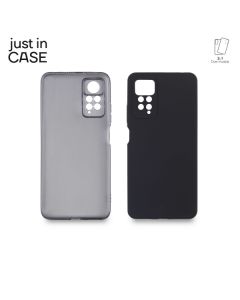 JUST IN CASE Maska 2u1 Extra case MIX za Redmi Note 11 pro, crna - MIX311BK