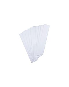 NOVA COLOR Krep papir, bela 1/10