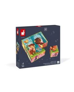 JANOD Kartonske kocke Kubkid Šumske životinje - J02731