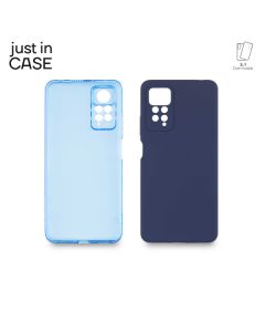 JUST IN CASE 2u1 Extra case MIX plavi paket za Redmi Note 11 pro - MIX311BL