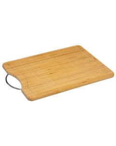 FIVE Daska za rezanje sa ručkom 40X30cm bambus inox - 540716001