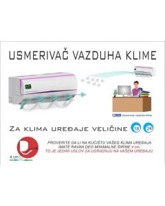 KLIMA REŠENJE KLIMA RESENJE USMERIVAC VAZDUHA KLIME  18-24 - 54096