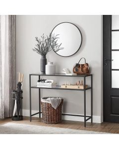 HANAH HOME Kozolni sto By-4, crna