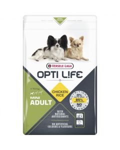 OPTI LIFE Suva hrana za pse mini rasa sa piletinom Adult mini 7.5kg - 5410340311462