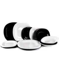 LUMINARC Carine  white&black 18/1