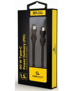 GEMBIRD Kabl CC-USB2-CMCM60-1.5M 60W, USB 2.0 Tip-C na Tip-C - 44682