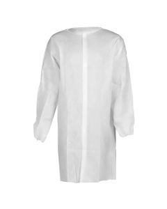 MONSUN Jednokratni mantil od polipropilena, bela - 54146XL