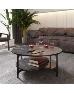 HANAH HOME Klub sto Versy, crna - 541HDL1212