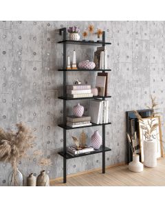 HANAH HOME Polica za knjige Piante, crna - 541HDL1308