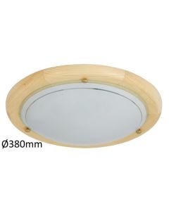 Rabalux Plafonjera Ufo E27 2x MAX 60W natur (5421) - 5421-1