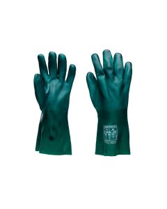PORTWEST Rukavice A835 Double PVC, zelena - 54376XL