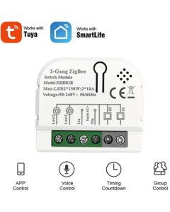 GEMBIRD Relejni modul, Self-locking daljinski upravljač Smart Switch, Tuya Wifi DIY DC 5V/7-32V AC - 43767