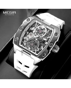 MEGIR Muški ručni 8602 white - MOMENT2224