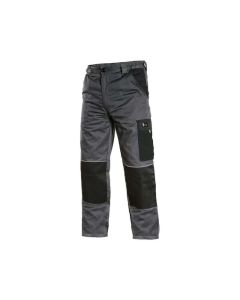 CANIS Radne pantalone do struka Phoenix Cefeus, siva/crna - 5447948
