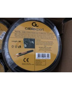 GEMBIRD Kabl za video nadzor KABL-COAX-RG59+2X0.75-BNC/DC, 5m - 44812