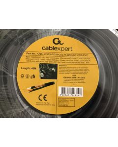 GEMBIRD Kabl za video nadzor KABL-COAX-RG59+2X0.75-BNC/DC, 40m - 44817