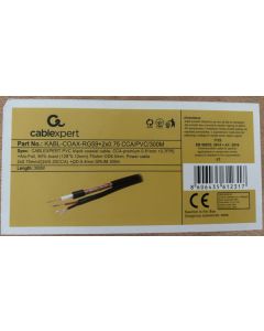 GEMBIRD Koaksialni kabl sa napojnim kablom KABL-COAX-RG59+2X0.75 CCA/PVC, 300m - 44802