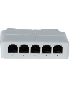 GEMBIRD Extender sa 5 portova POE-EXT-14F 100mbps POE , 30/60W 8W/port, POE voltage 44-57Vdc, 100m - 44858-1
