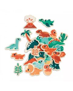 JANOD Set magneta Dino - J05839