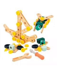 JANOD Kutija sa alatom Konstruktor Brico'kids - 100 delova - J06454