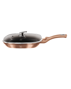 KAUFMAX Grill tiganj sa poklopcem 28cm rose gold metalic collection km-0053 - 425920