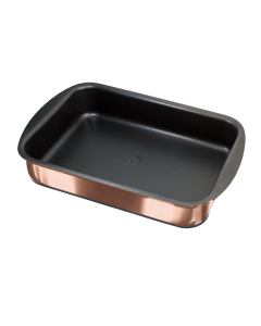 KAUFMAX Tepsija 40x28.5x7cm rose gold metalic collection km-0067