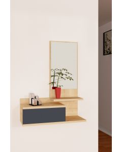 HANAH HOME Stalak sa ogledalom Rozella